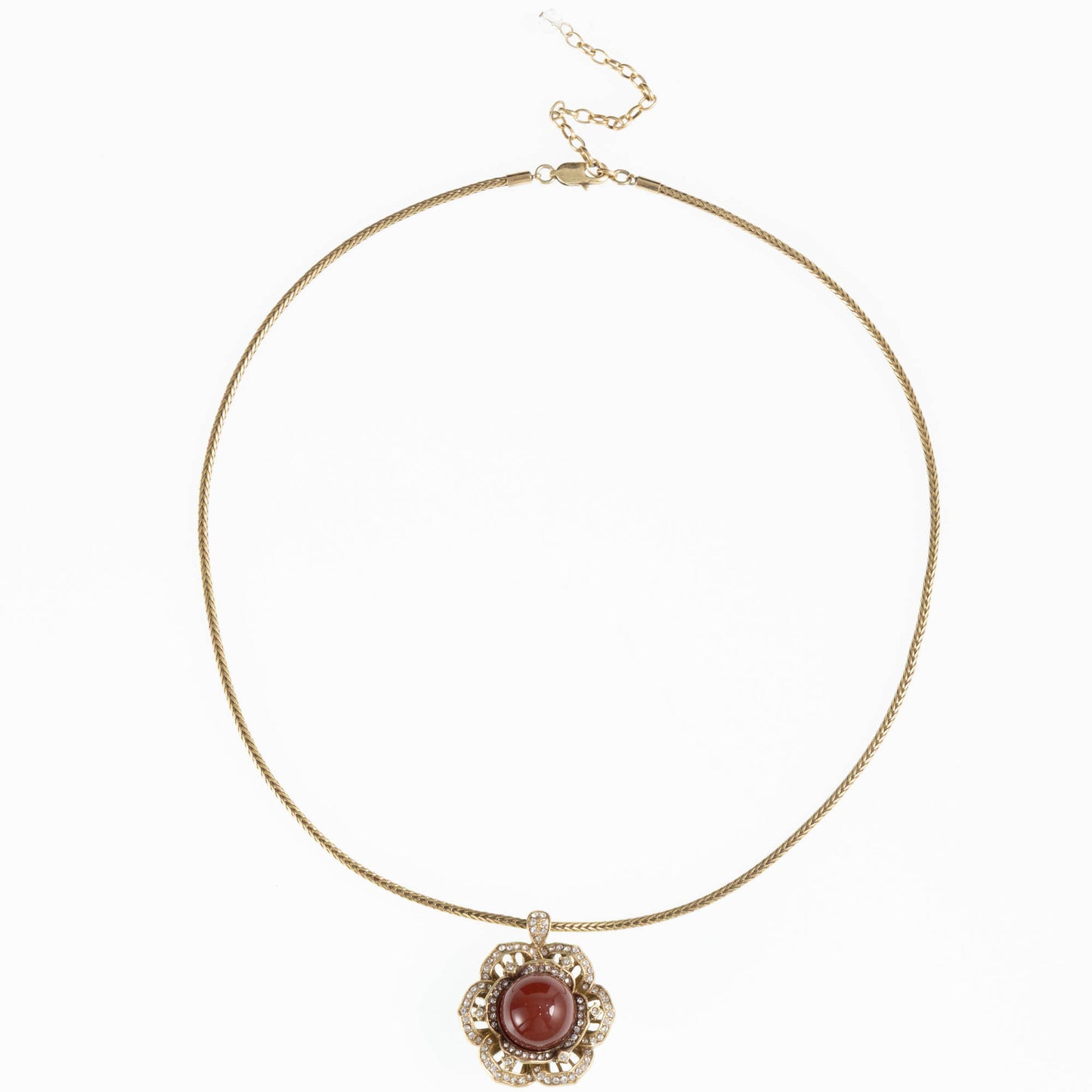 Women's Western Temperament Niche Design Collection Glass Necklaces
