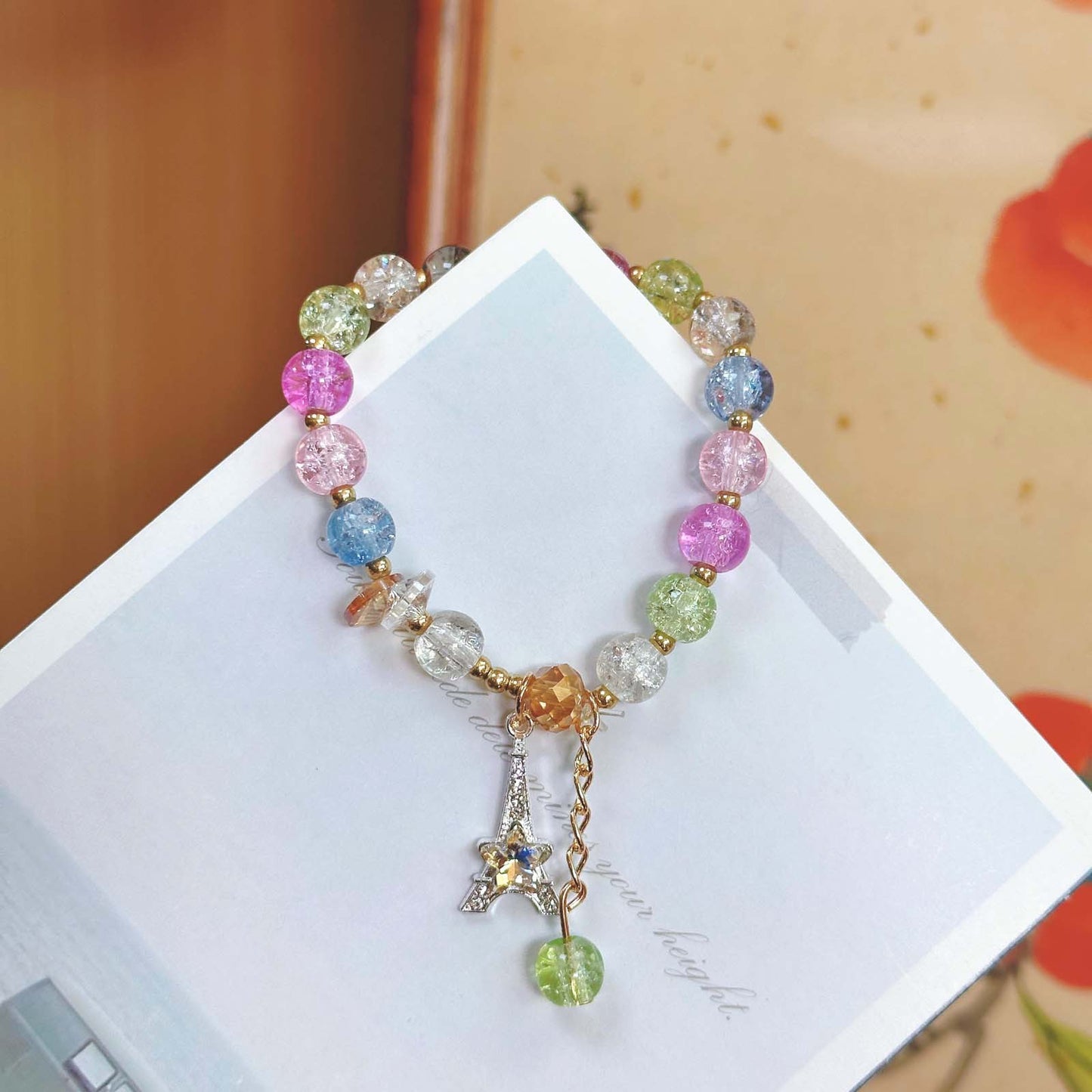 Korean Princess Female Hot Flower Beaded Bracelets