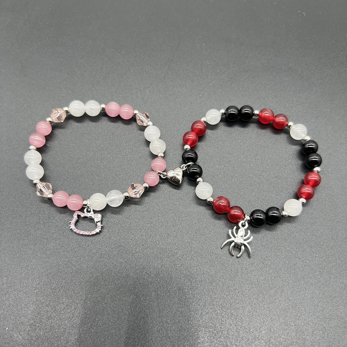 Men's Beaded Moon Sun Love Magnetic For Bracelets