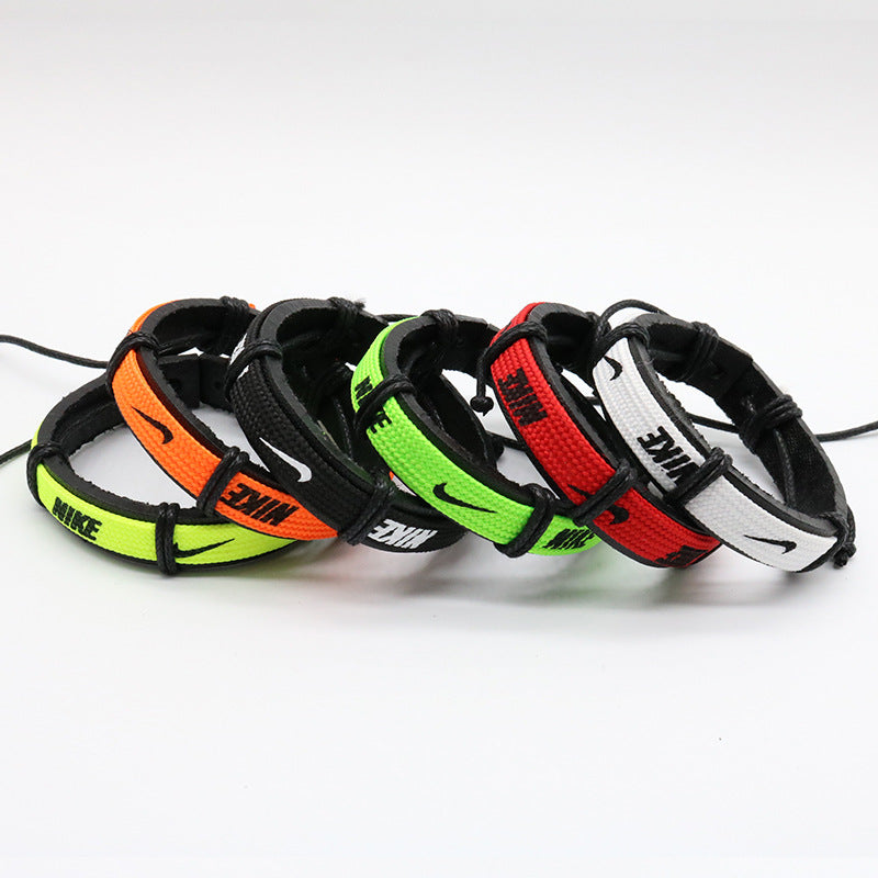 Personality Vintage Sports For Male Female Lovers Wild Bracelets