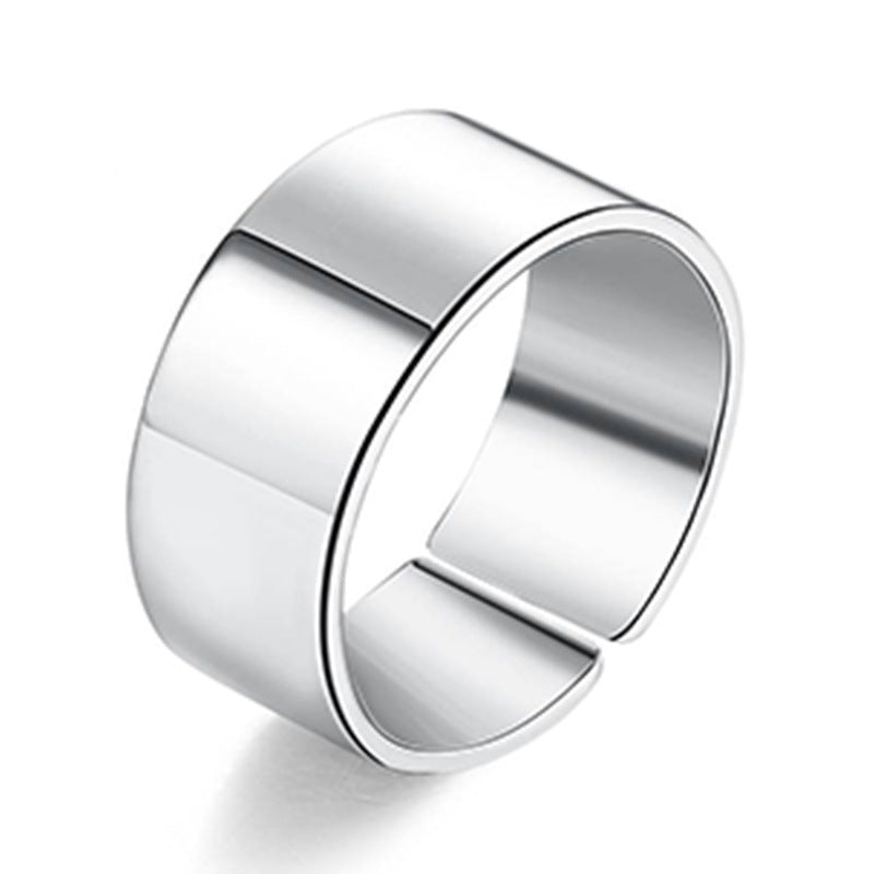 Adjustable Titanium Steel Popular Stainless Couple Rings