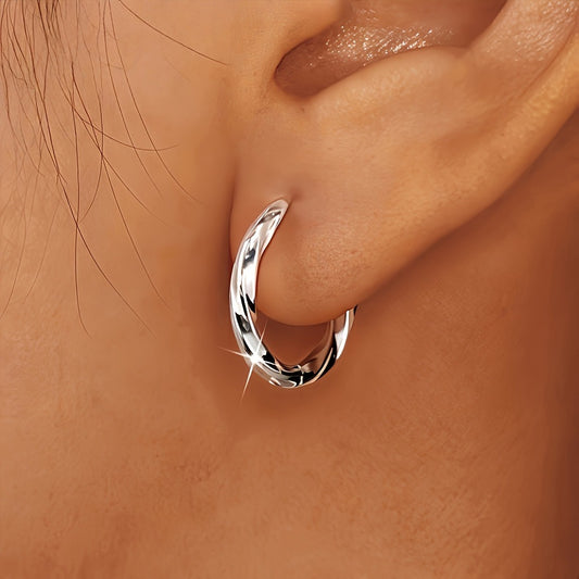 Stainless Steel Light Luxury Unisex Fashion Earrings