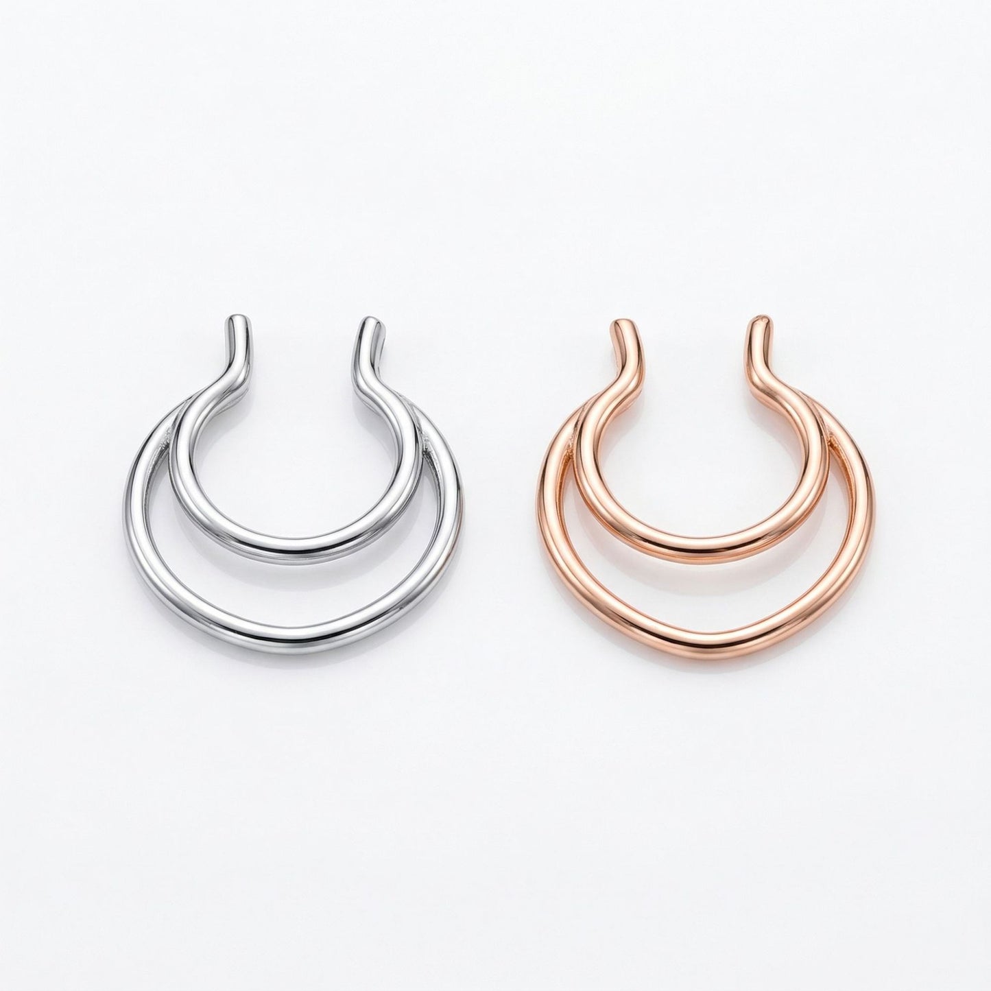 Copper Light Luxury Personality Unique Irregular Ear Clip