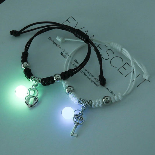 Women's & Men's Two Friendship Korean Fashion Couple Pair Gifts Bracelet