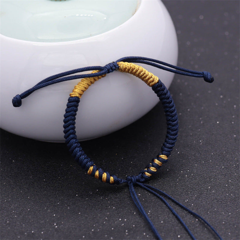 Carrying Strap Matching Red Rope Hand-woven Beads Bracelets