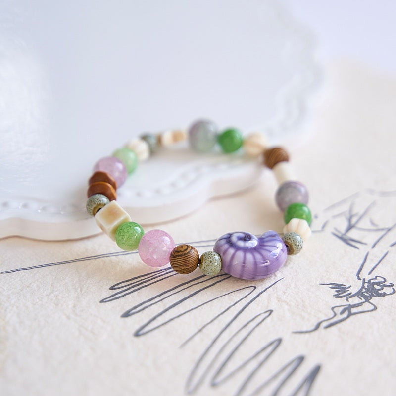 Ceramic Elephant Macaron Color Series Female Bracelets