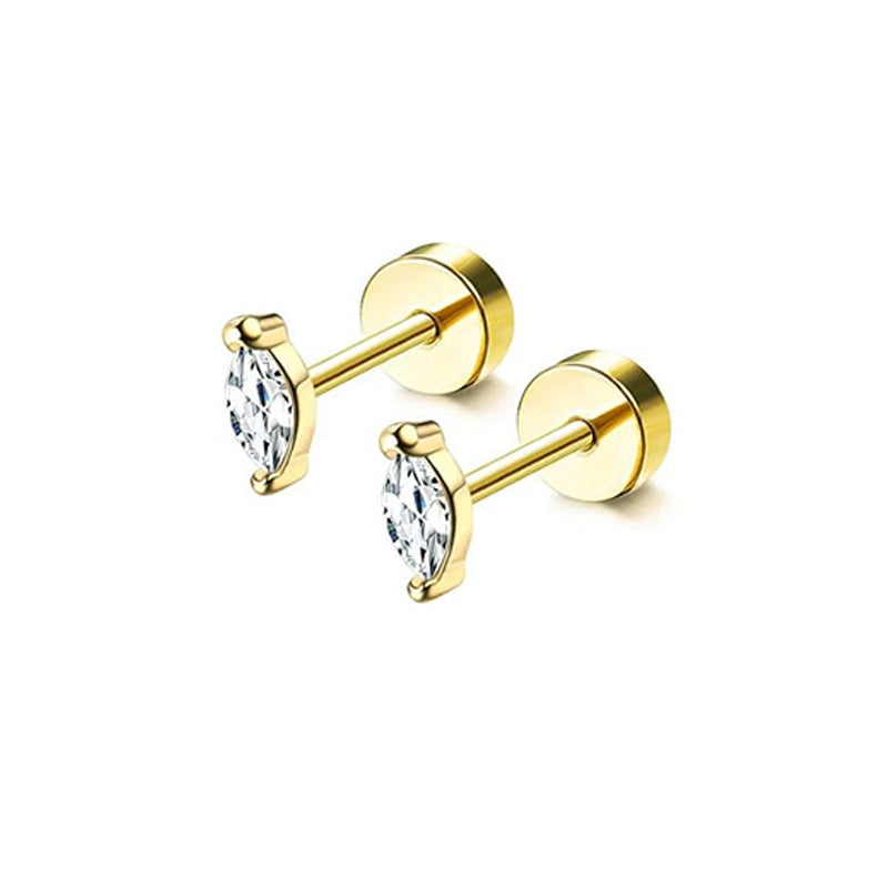 Plating Ear Clip Love Five-pointed Star Rings