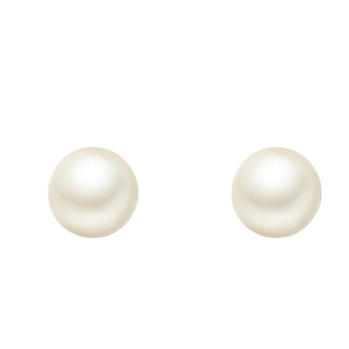 Women's Needle White Pearl High-grade Ear Fashion Accessories Earrings