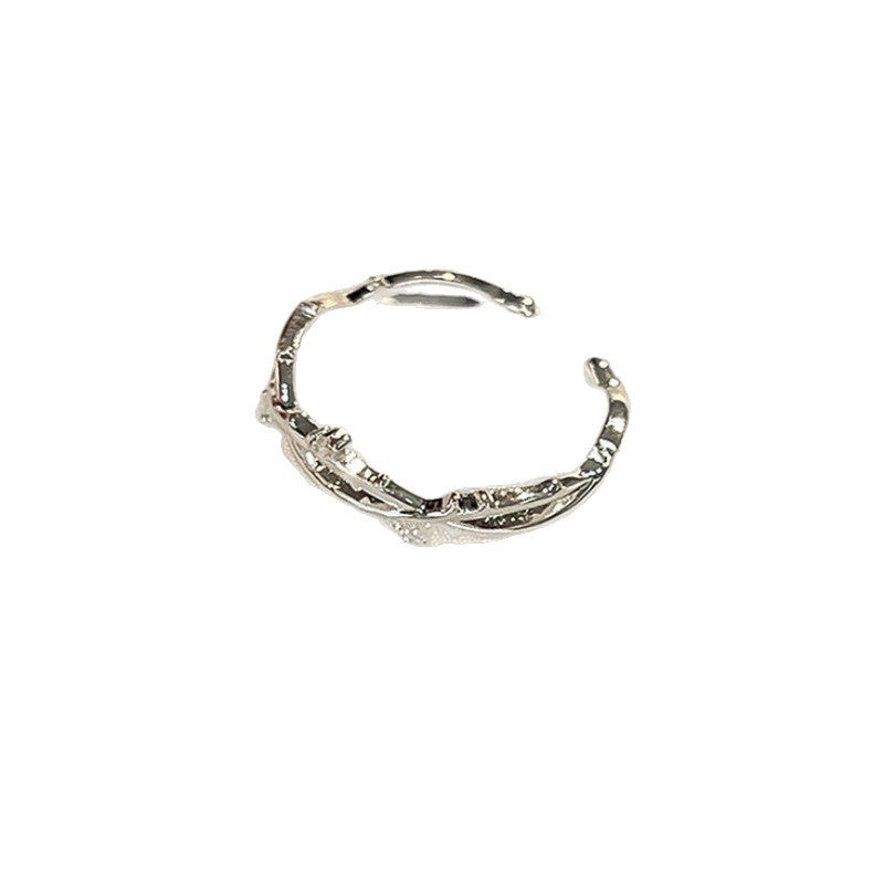 Simple Branch Forefinger Korean Artsy Gift Rings