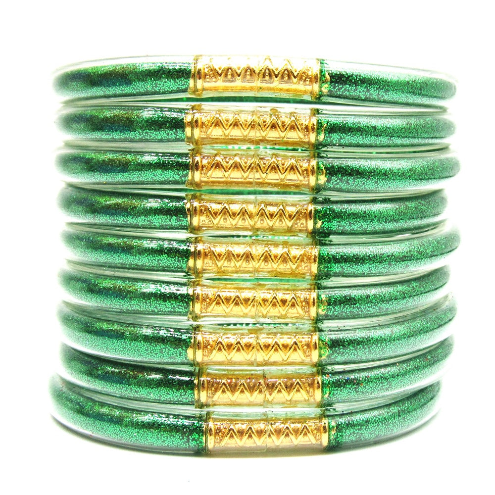 Women's Powder Combination Of Three Shiny Candy Color Bracelet