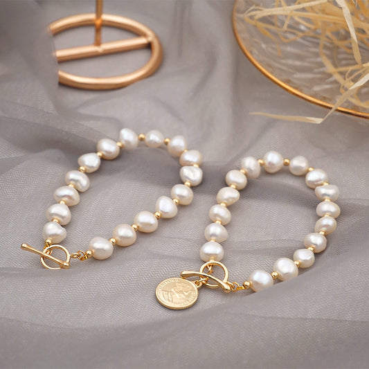 Freshwater Pearl Female Trendy Fashion Ace Head Bracelets