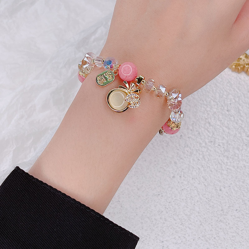 Women's Korean Lucky Super Shiny Crystal Graceful Bracelets