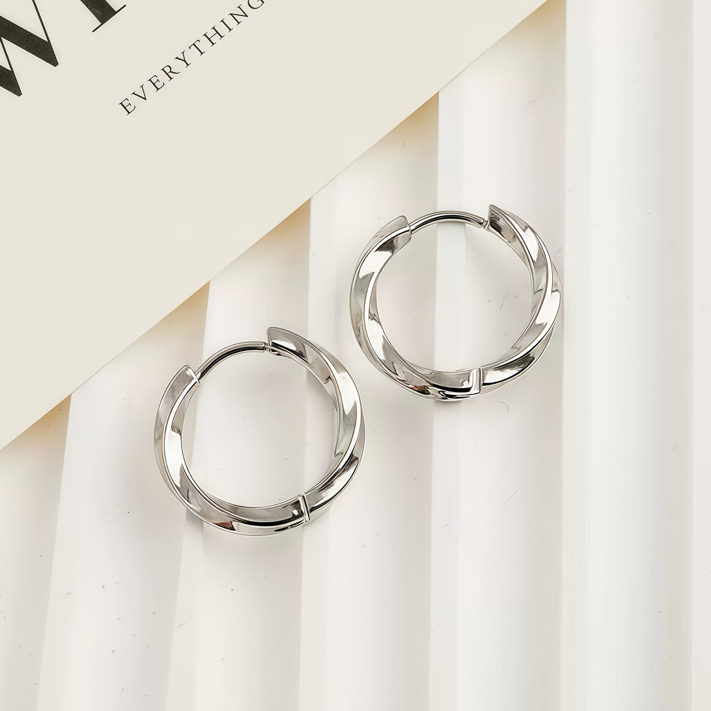 Stainless Steel Light Luxury Unisex Fashion Earrings