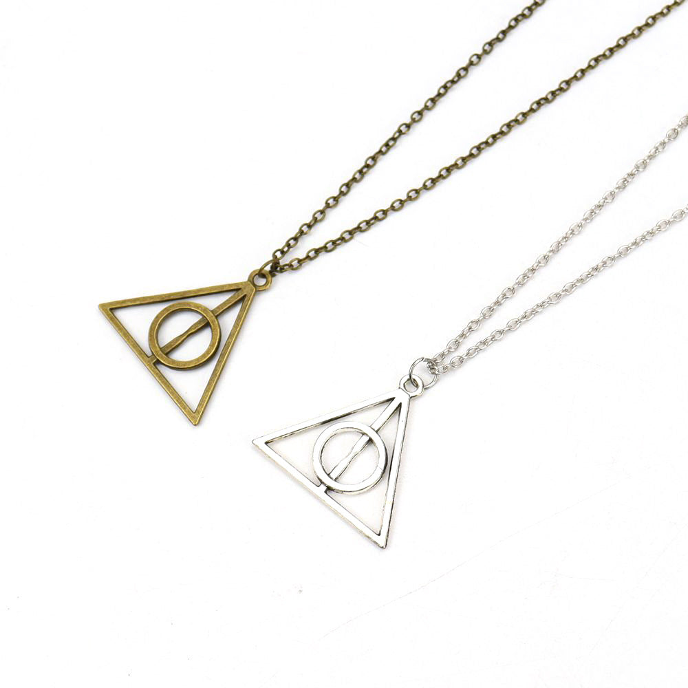 Harry Potter Deathly Hallows Eye Sun Necklaces