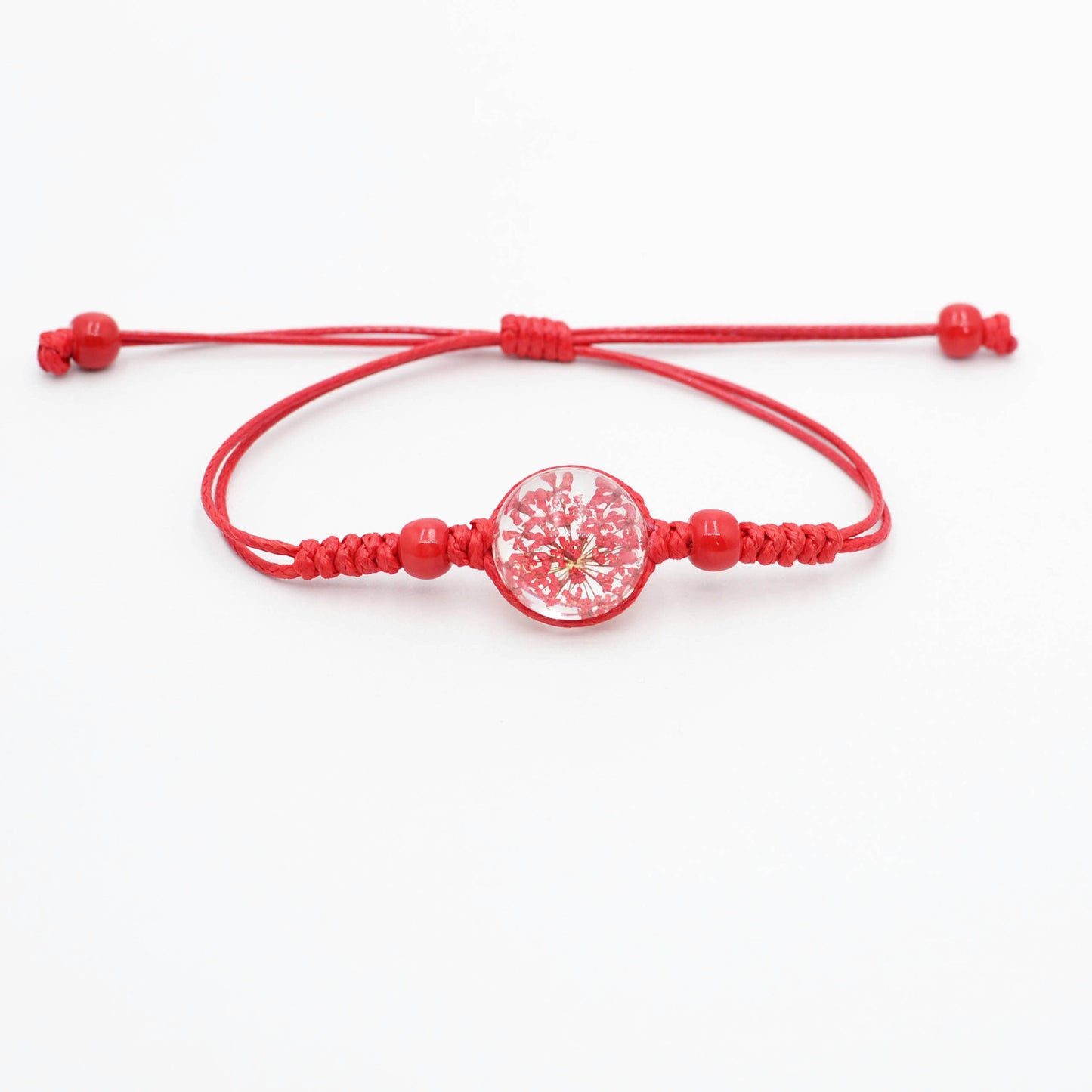 Cherry Blossom Red Rope Hand Weaving Bracelets