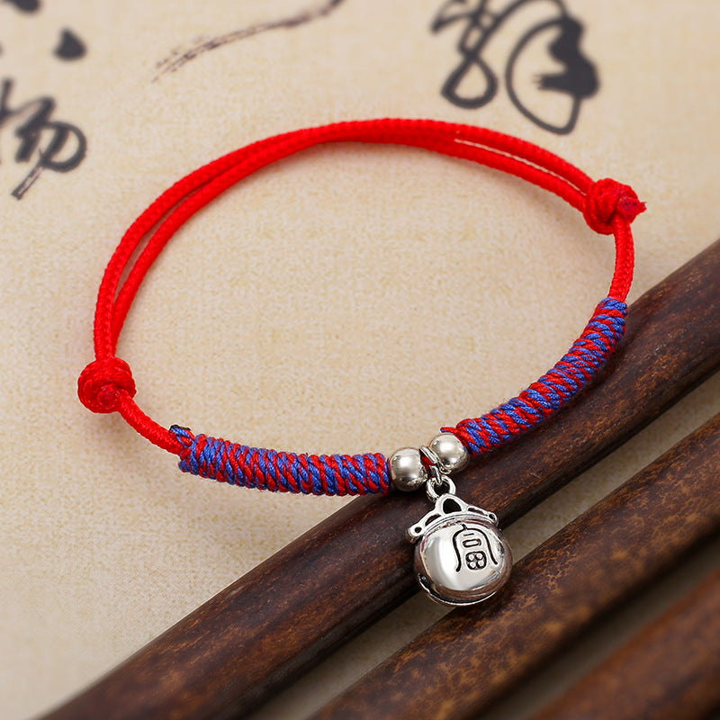 Red Rope Hand-woven Life Good Luck Bracelets