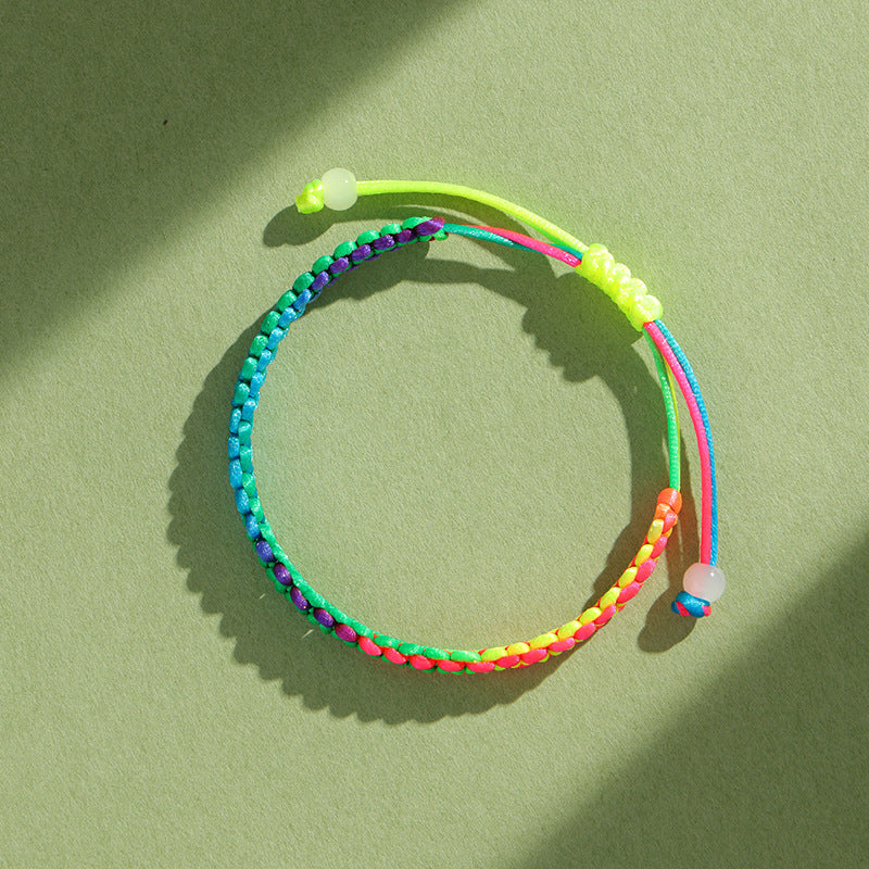 Rope Hand-woven Dragon Boat Festival Colorful Bracelets