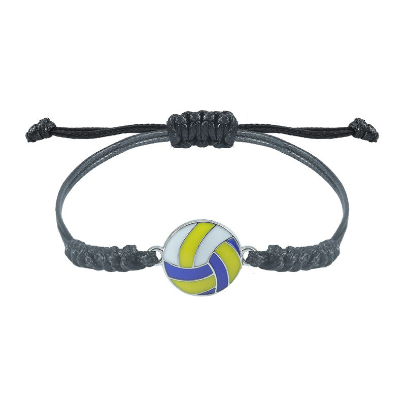 Baseball Football Softball Volleyball Rugby Resin Bracelets