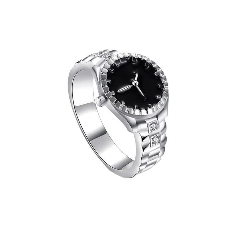 Men's Creative Fashion Watch Decorative Female Thailand Sier Couple Rings