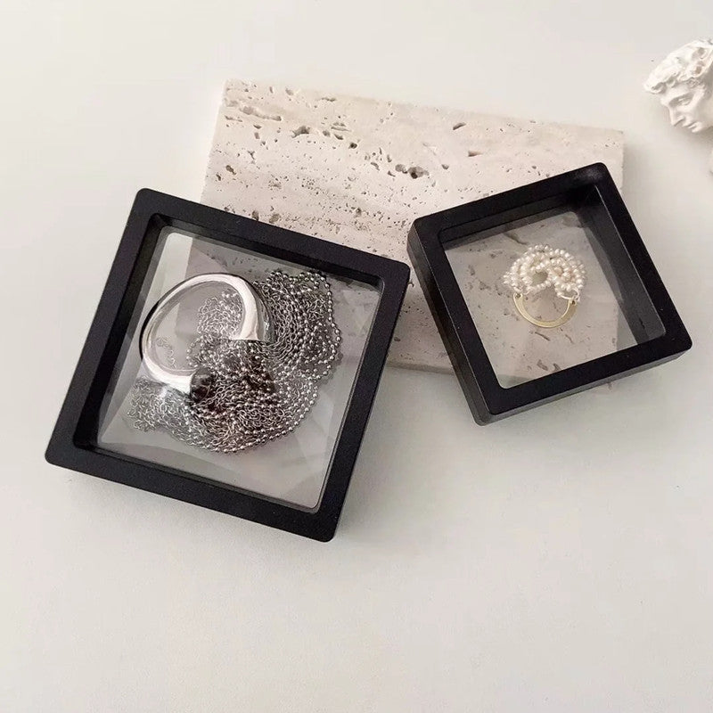 Jewelry Storage Box Single Acrylic Transparent Display Earrings