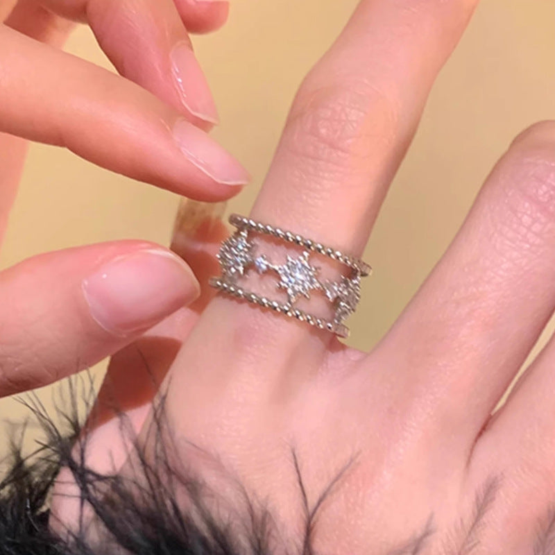 Gentle Niche Temperament Everyday Joker Commuter Rings