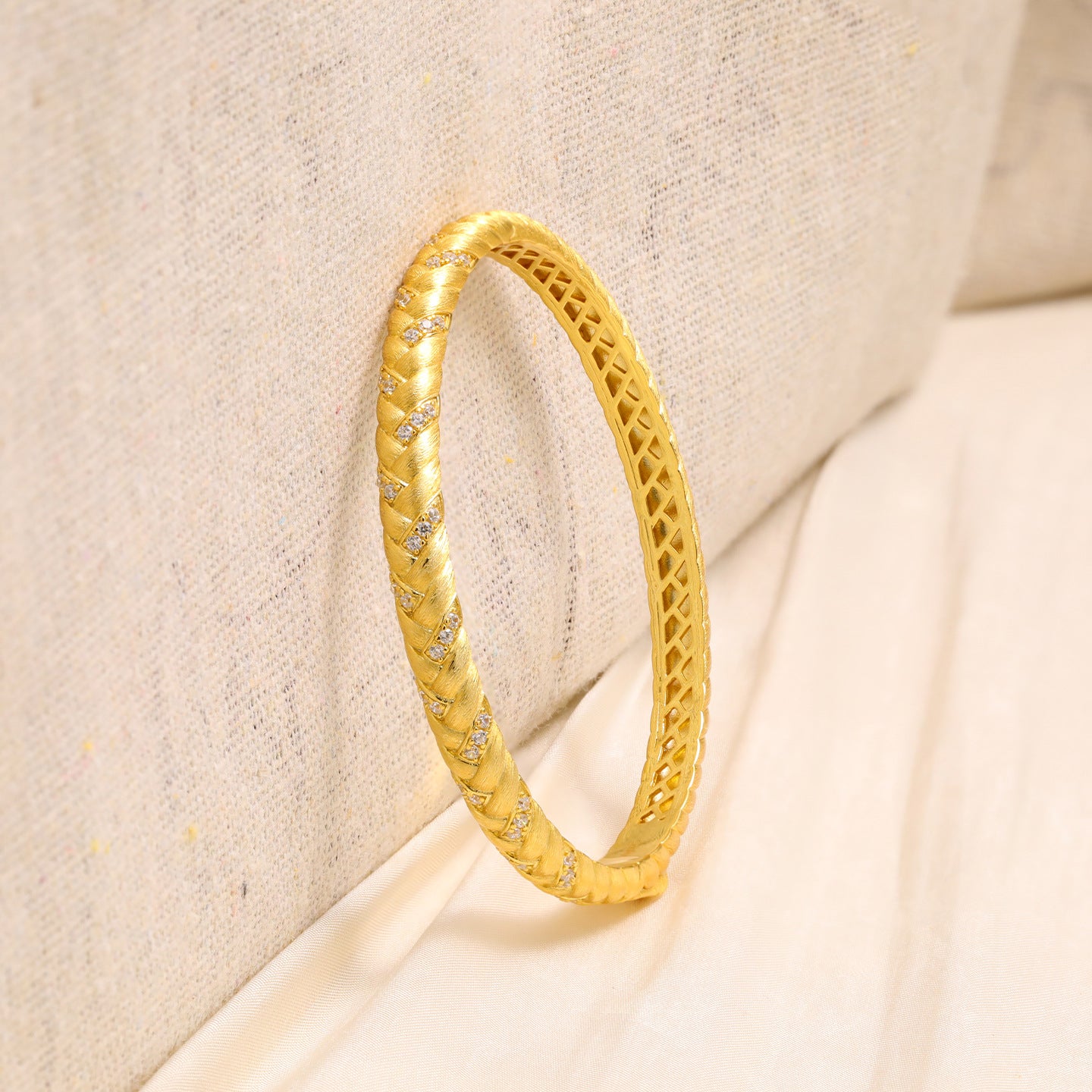 Female Wheat Rhinestone Retro Affordable Luxury Bracelets