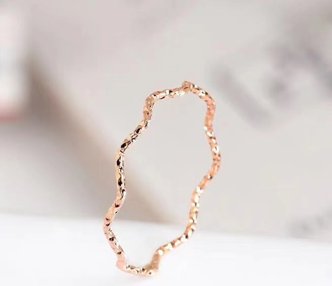 Women's Design Light Luxury Fashion Personality Titanium Steel Rings