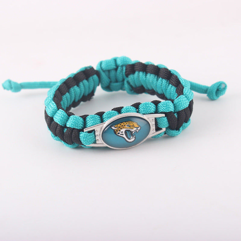 Rugby Team Adjustable Steelers Denim Pirate Bracelets