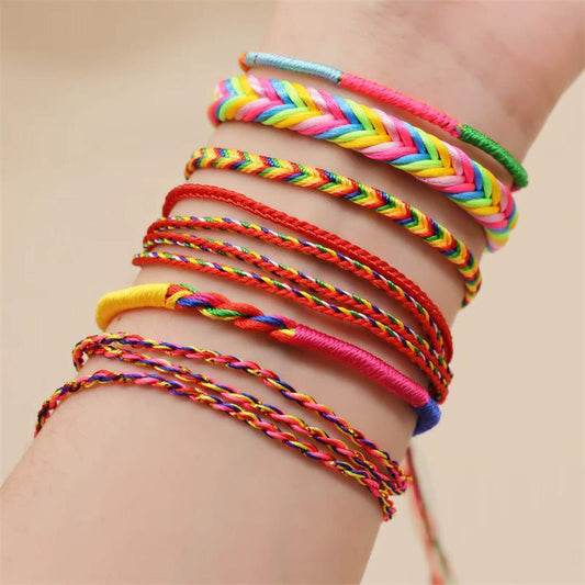 Adult Hand-woven Small Tiger Sachet Ethnic Bracelets