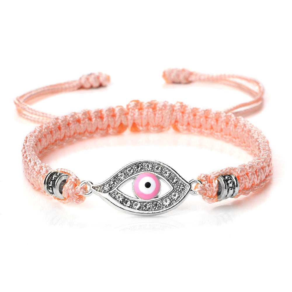 Devil's Eye Starry Eyes Woven Couple Bracelet