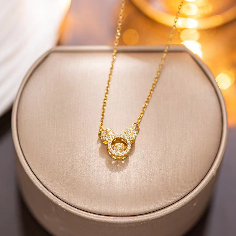 Women's Mickey Simple Fashion Clavicle Chain Temperament Necklaces