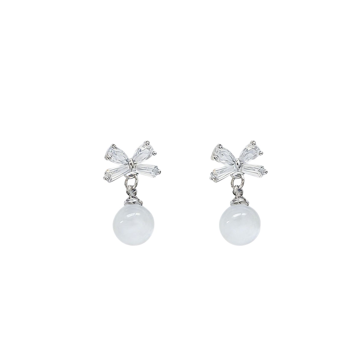 Women's High-grade Bow Zircon For Light Luxury Minority Atmosphere Pendants