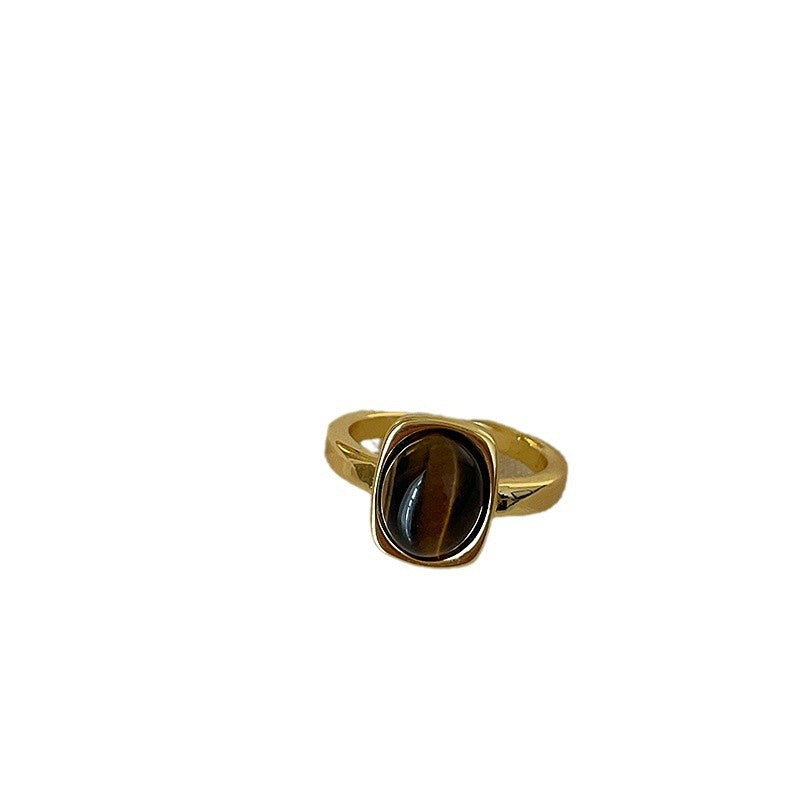 Niche High Sense Tigereye Fritillary Female Rings