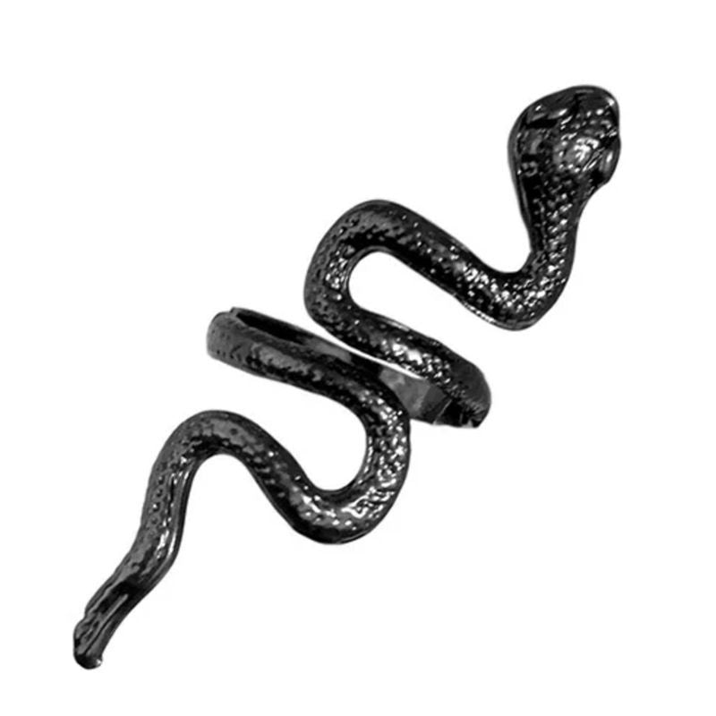 Spirit Snake Ornament Retro Punk Exaggerated Personalized Rings