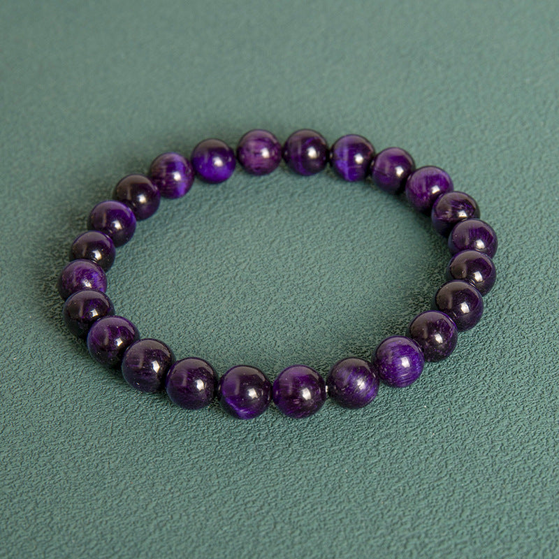 Men's Commuter Green Gold Purple Tiger Natural Bracelets