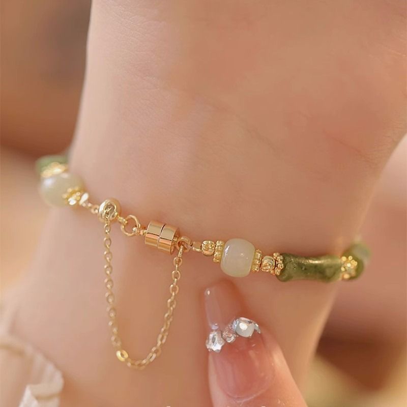 Style Traditional Bamboo Female Design Trendy Bracelets