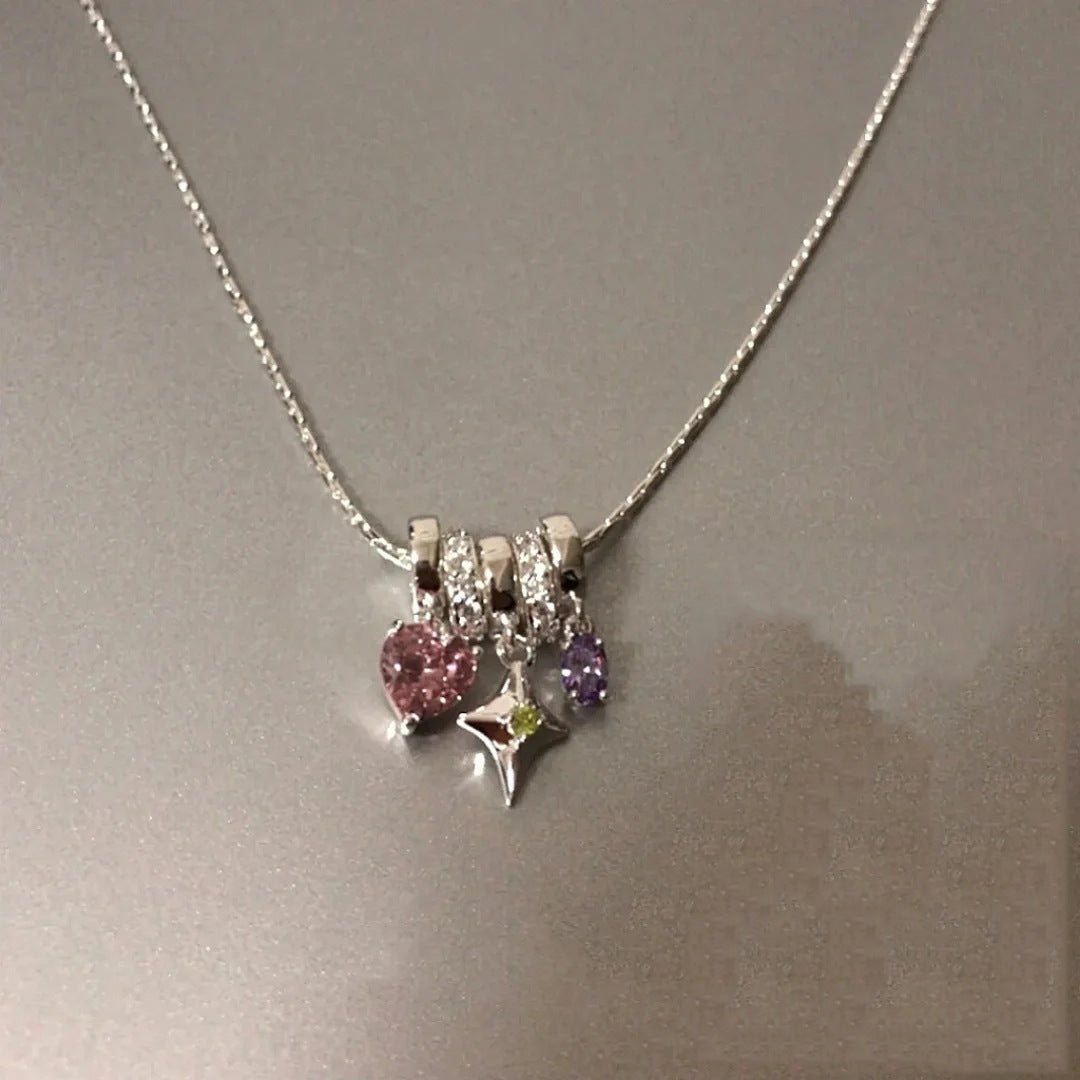 For High-grade Versatile Design Style Sweet Cool Clavicle Chain Necklace