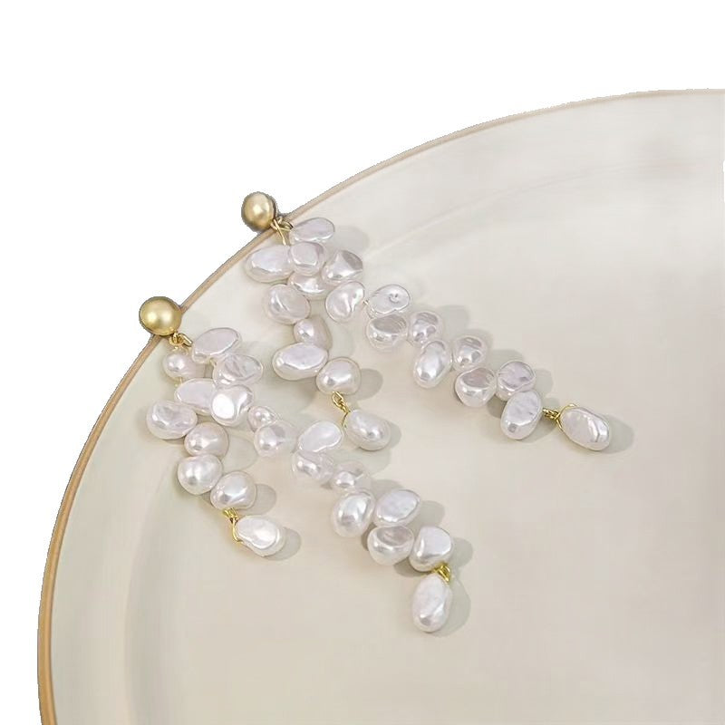Tassel Eardrops Light Luxury High-grade Design Earrings