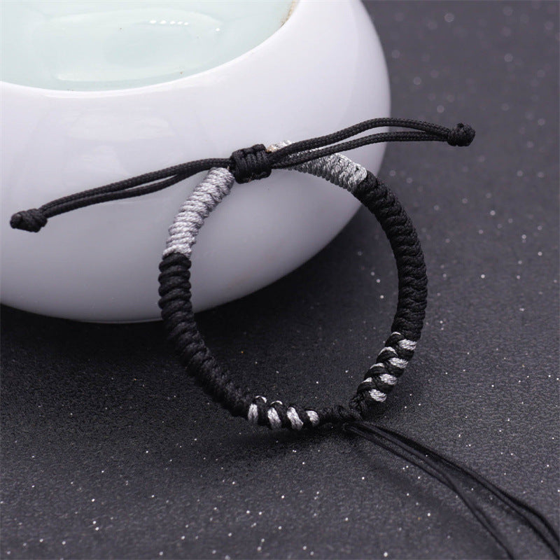 Carrying Strap Matching Red Rope Hand-woven Beads Bracelets