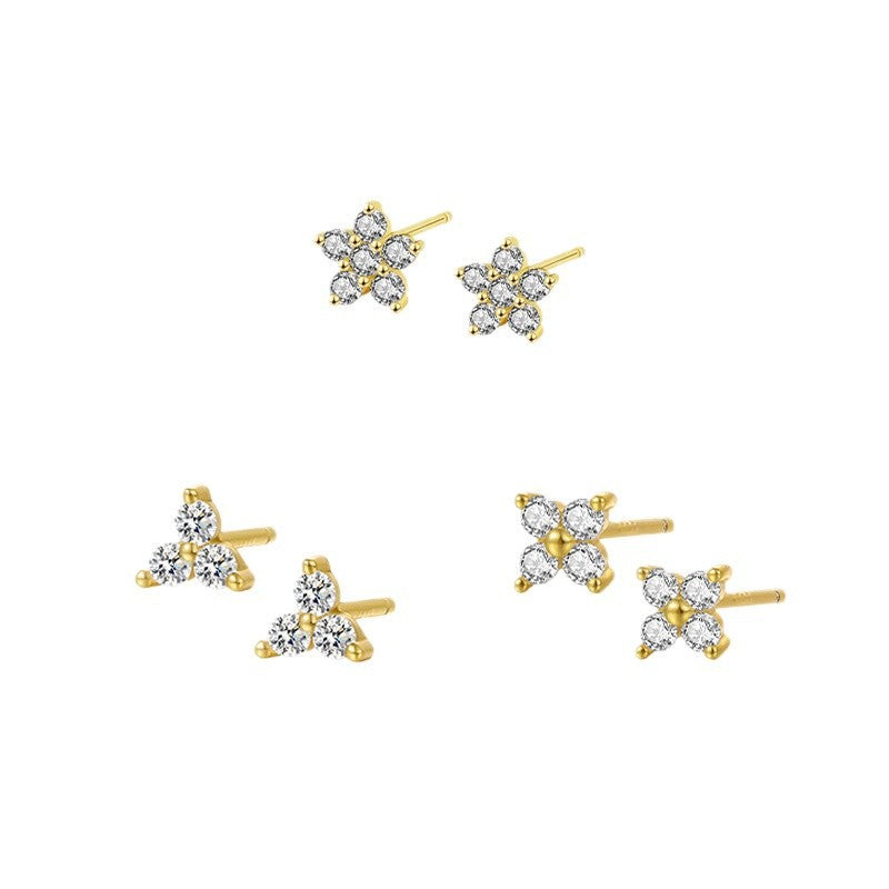 Sterling Sier Star Temperament Entry Lux Earrings