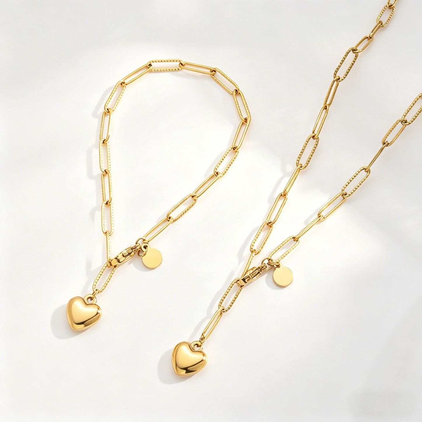 Women's Stainless Steel Titanium Simple Love Bracelets