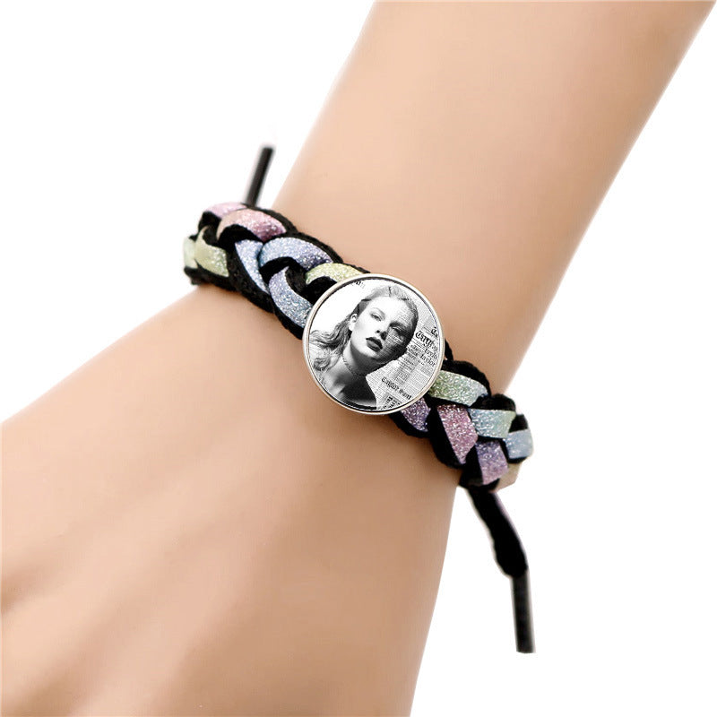 Taylor Swift Woven Mildew Pop Music Bracelets