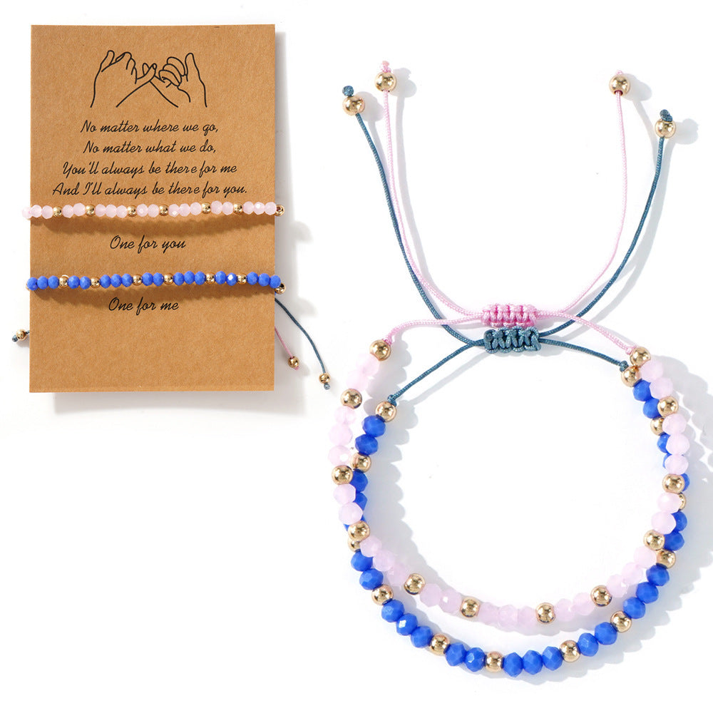 Creative Crystal Design Fashion Trendy Versatile Bracelet