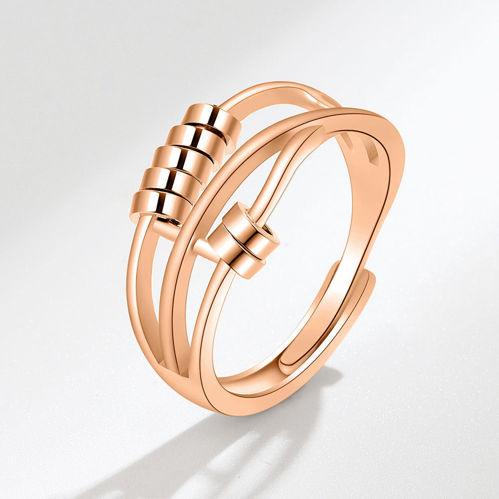Spinning Creative Three Smart Index Finger Rings