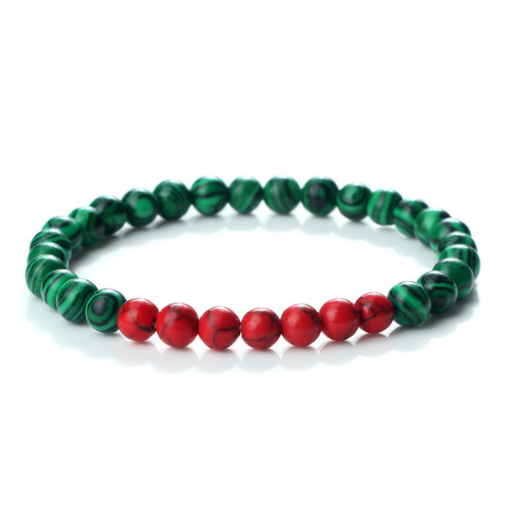 Red Green White Black Christmas Cute Bracelets