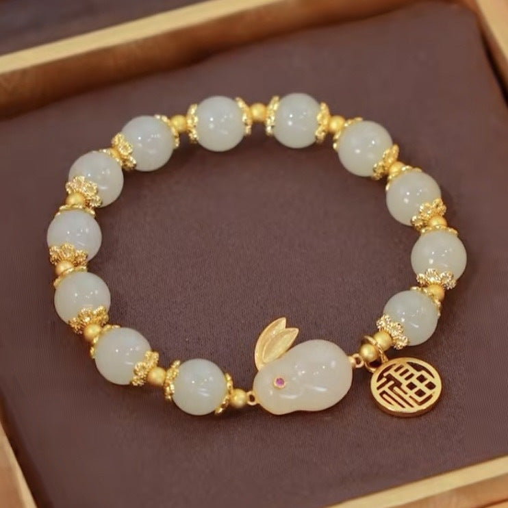 Beads Jade Hare Female Fashion Valentine's Bracelets