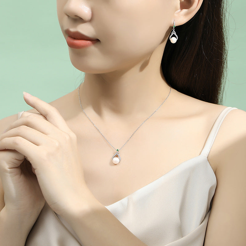 Simple Retro High Sense Elegant Ear Hook Face Earrings