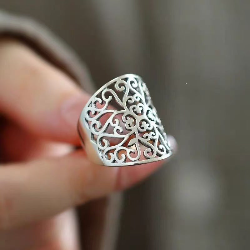 Korean Artistic Adjustable Index Finger Little Rings