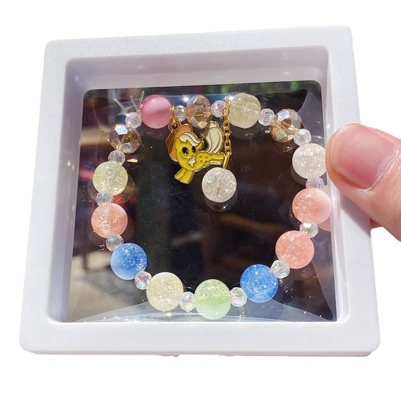 Pony Crystal String Beads Get Goods Bracelets