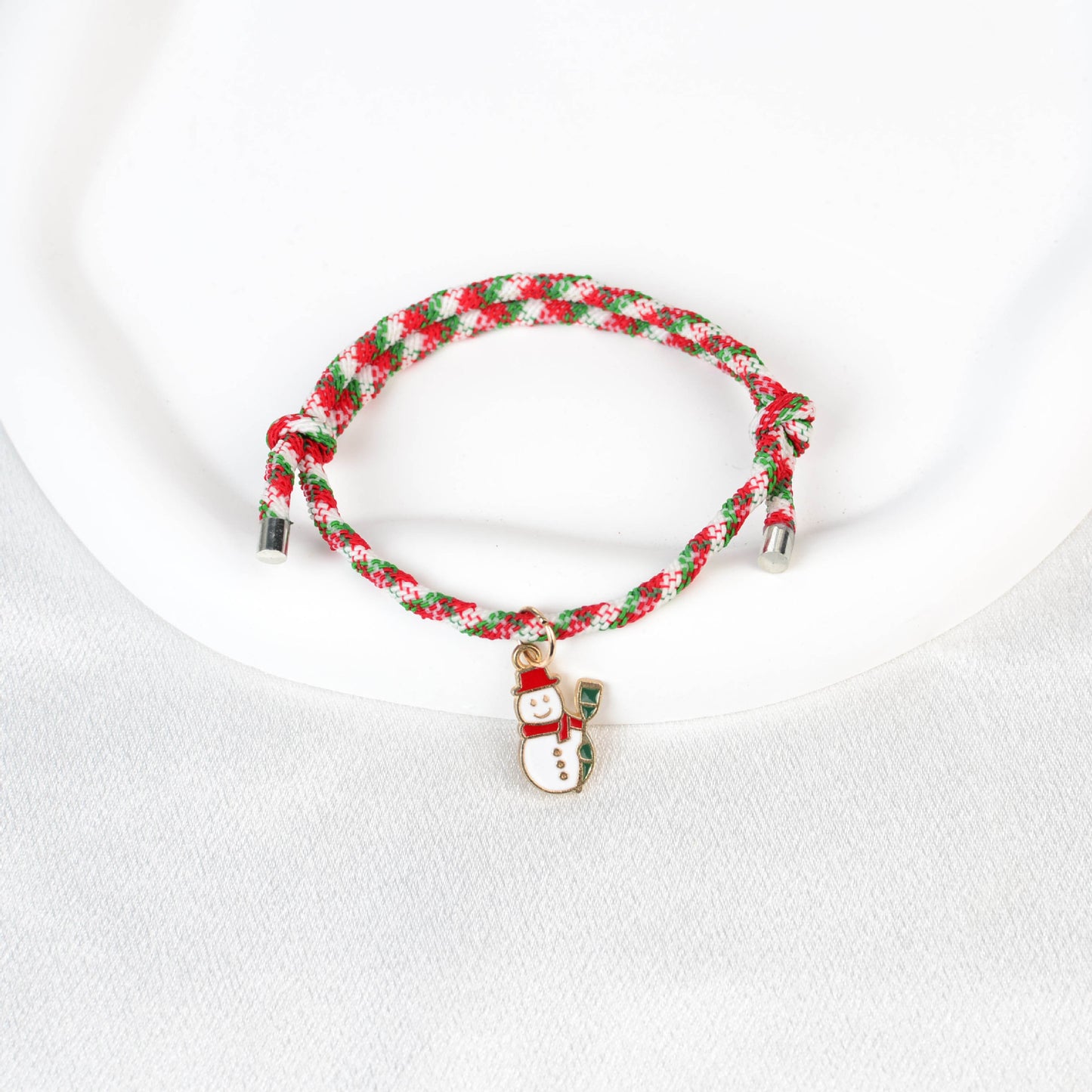 Ornament Santa Claus Tree Snowman Gift Bracelets